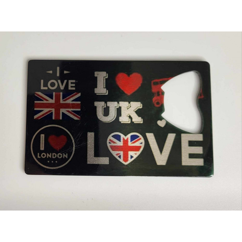 Décapsuleur métallique "I LOVE LONDON" Décapsuleur métallique "I LOVE LONDON"