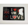 Décapsuleur métallique "I LOVE LONDON"