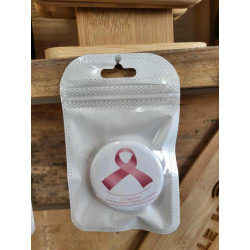 Badge Octobre Rose