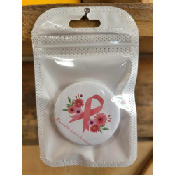 Badge Octobre Rose
