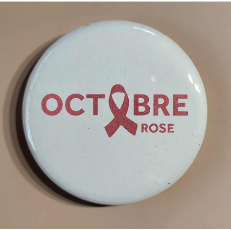 Badge Octobre Rose 2