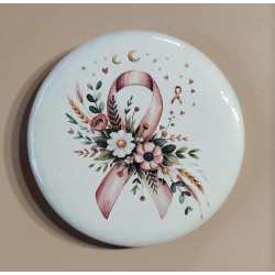 Badge Octobre Rose 3