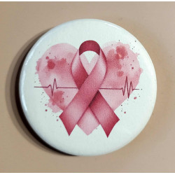 Badge Octobre Rose 12