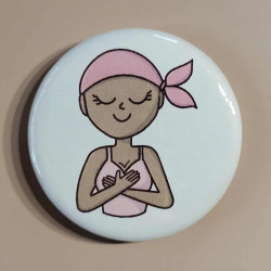 Badge Octobre Rose 9